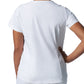 Women's 2-Pocket Back Princess Seamed V-Neck Top - LT107 - White