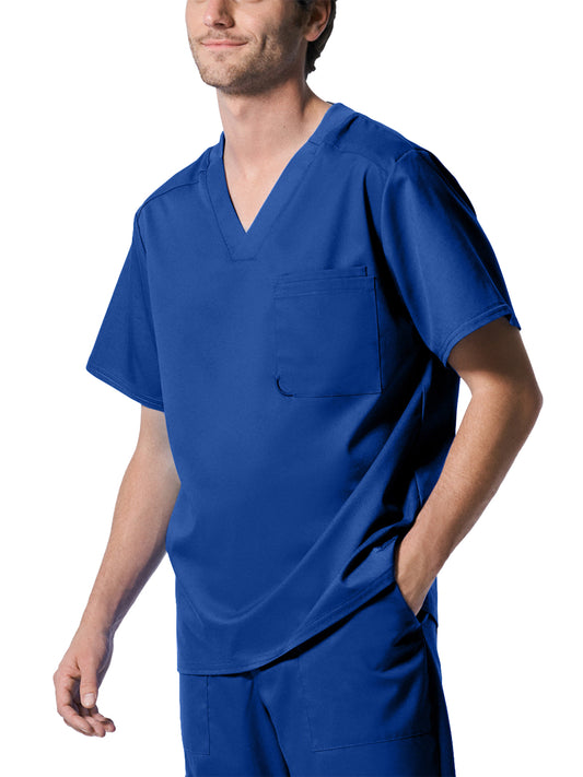 Men's 2-Pocket Tuckable V-Neck Top - LT108 - Galaxy