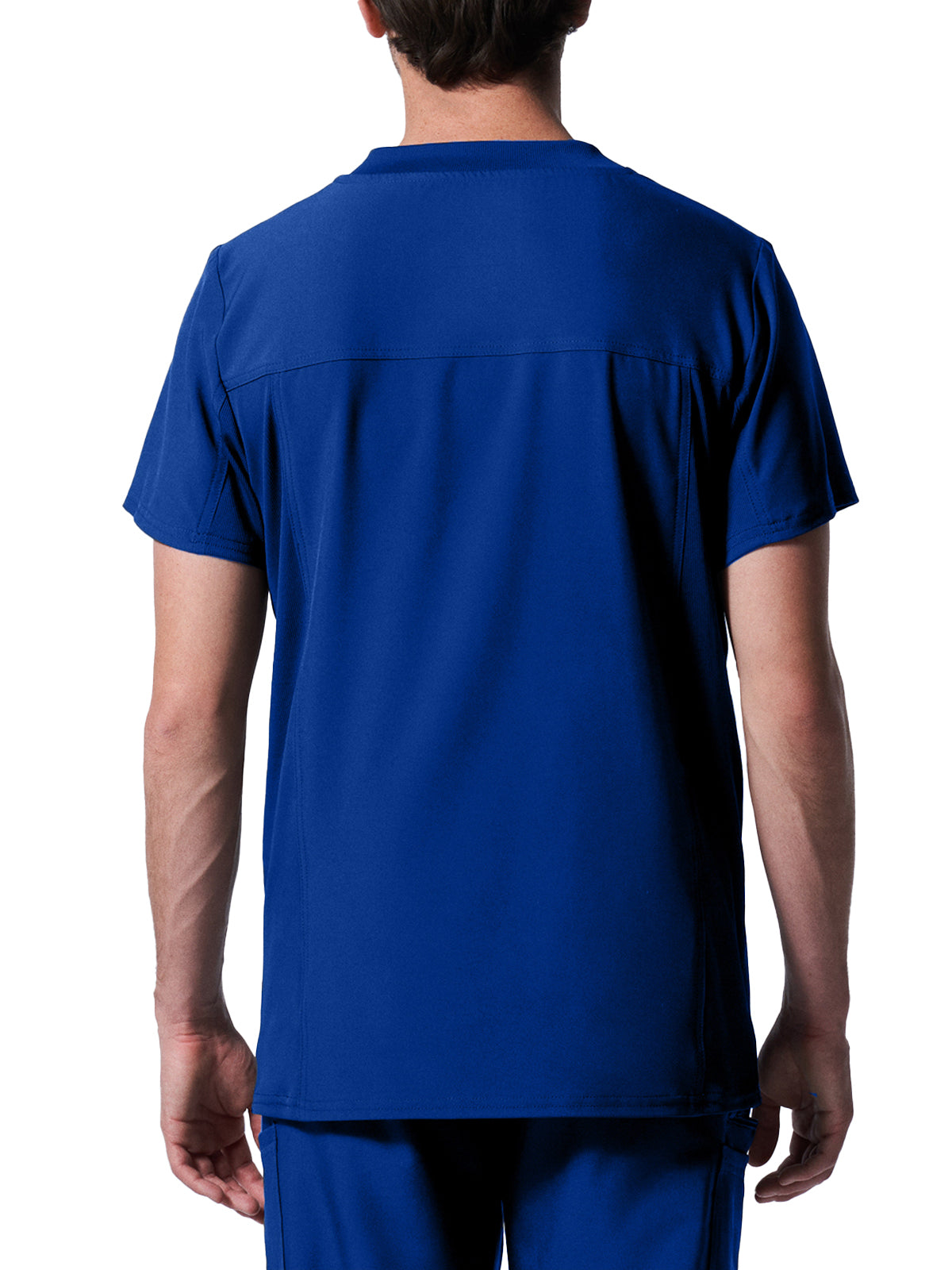 Men's 4-Pocket Back Yoke V-Neck Top - LT110 - Galaxy