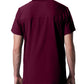 Men's 4-Pocket Back Yoke V-Neck Top - LT110 - Wine