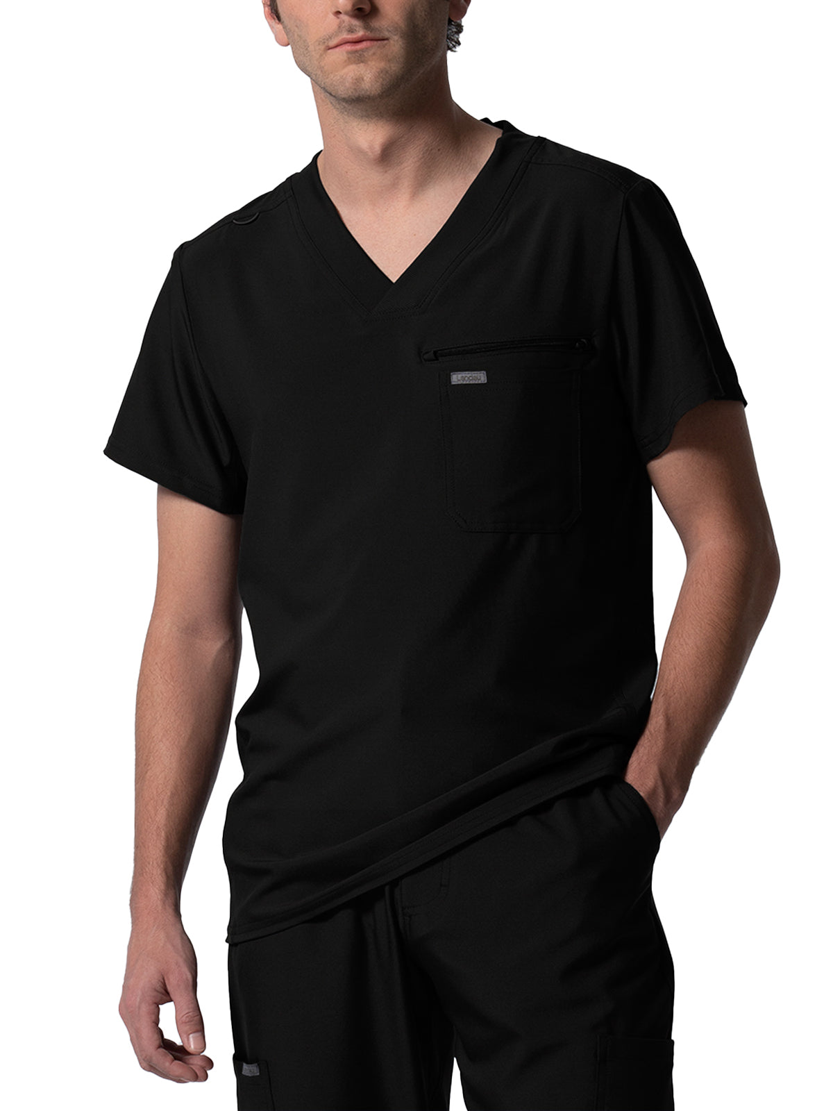 Men's 2-Pocket Tuckable V-Neck Top