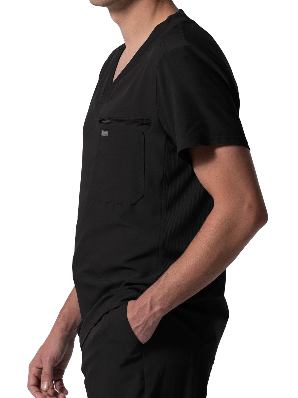 Men's 2-Pocket Tuckable V-Neck Top