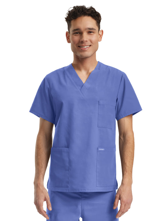 Unisex V-Neck Top - LT121 - Ceil Blue