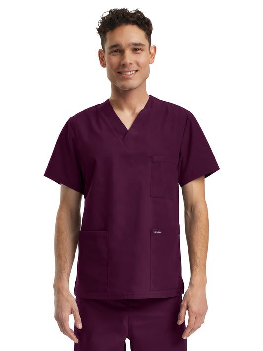 Unisex V-Neck Top - LT121 - Wine