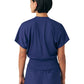 Women's Two-Pocket V-Neck Top - LT123 - Navy