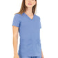 Women's V-Neck Top - 1416 - Ceil Blue