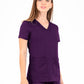 Women's V-Neck Top - 1416 - Eggplant