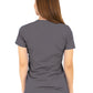 Women's V-Neck Top - 1416 - Pewter