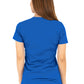Women's V-Neck Top - 1416 - Royal Blue