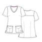Women's V-Neck Top - 1416 - Royal Blue