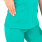 Women's V-Neck Top - 1416 - Turquoise