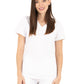 Women's V-Neck Top - 1416 - White