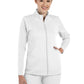 Women's Mandarin Collar Jacket - 1434 - White