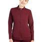 Women's Mandarin Collar Jacket - 1434 - Wine