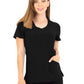 Women's Mock-Wrap Top - 1512 - Black