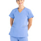 Women's Active Fashion Top - 1514 - Ceil Blue