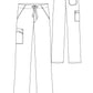 Men's Zip-Fly Cargo Pant - 2420 - Teal