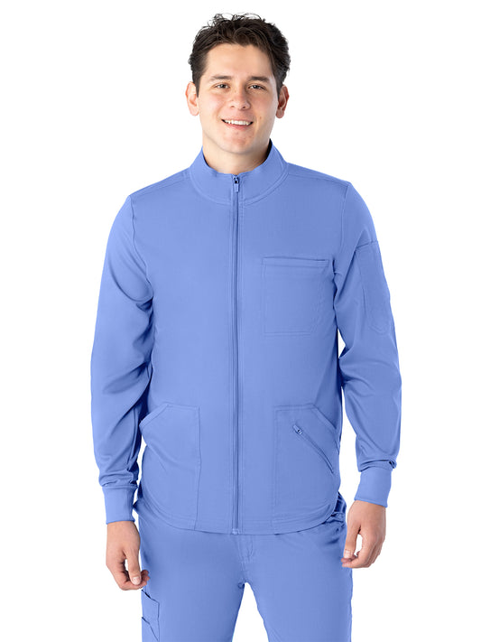 Men's Warm-Up Jacket - 2434 - Ceil Blue