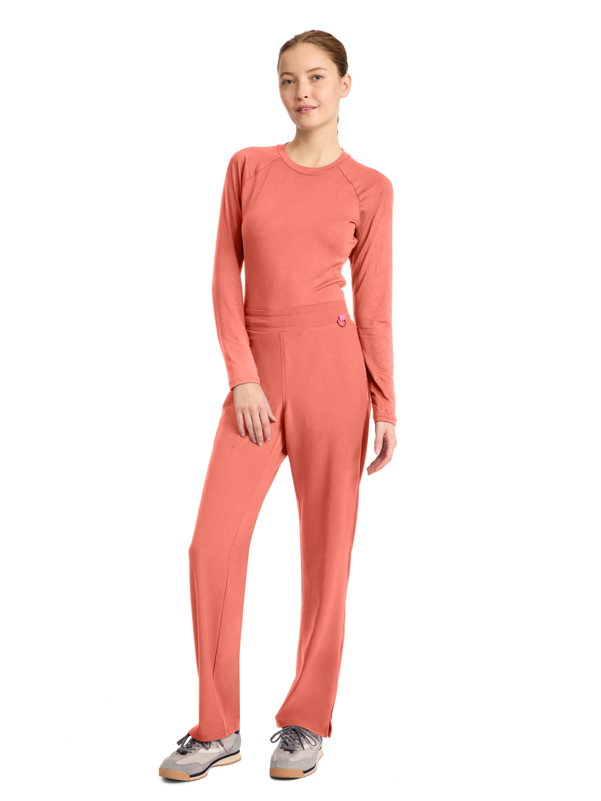 Women's 4-Pocket Straight Leg Pant - 103 - Coral Fusion