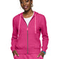 Women's 2-Pocket Zip Front Hoodie Sweatshirt - 316 - Pink Power