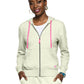 Women's 2-Pocket Zip Front Hoodie Sweatshirt - 316 - Sweet Cream