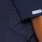 Women's 2-Pocket V-Neck Maternity Top - 628 - Navy