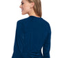 Women's Pocketless Long Sleeve Underscrub Shirt - 700 - Navy