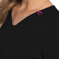 Women's 3-Pocket V-Neck Top - 702 - Black