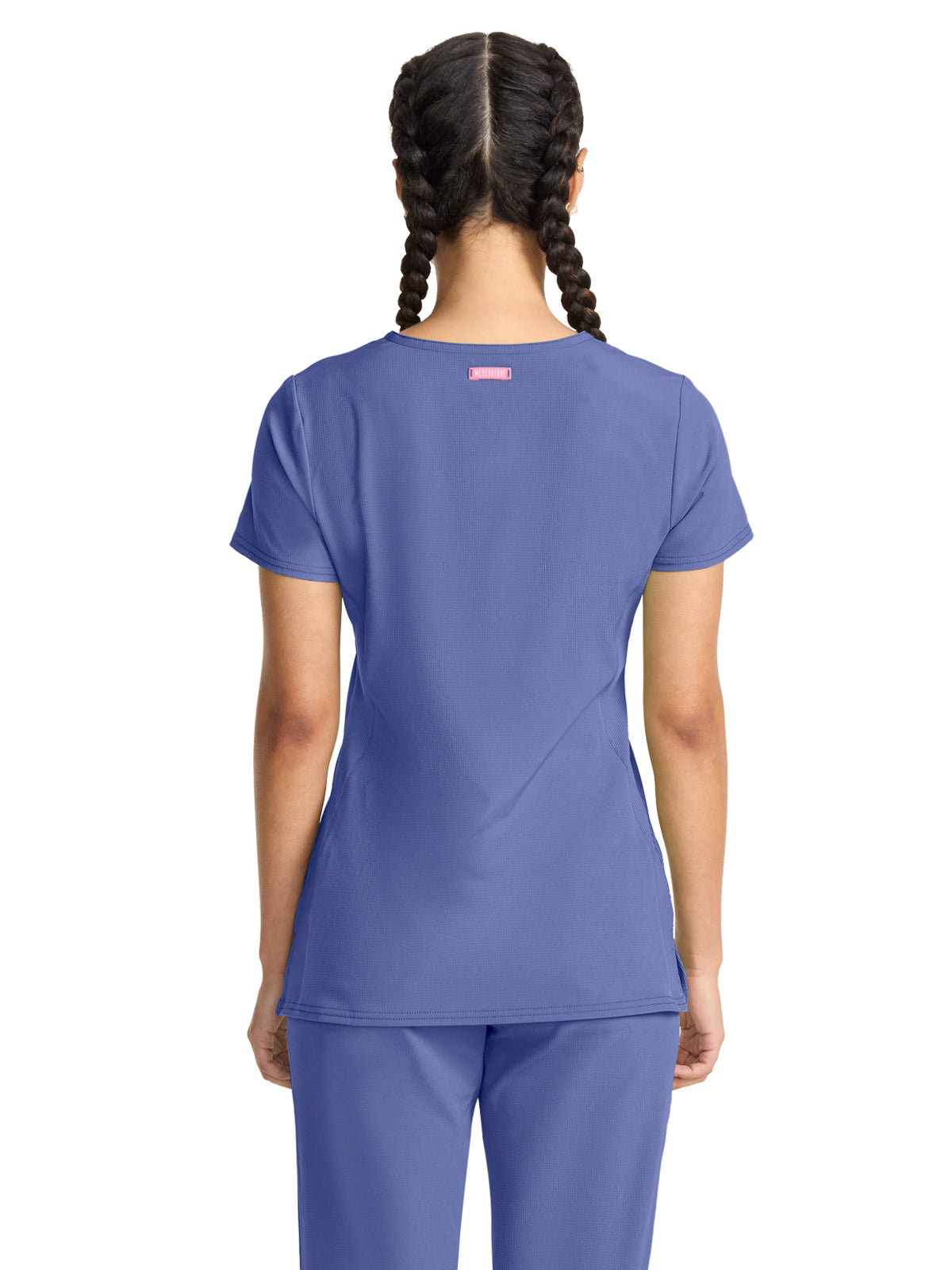 Women's 3-Pocket V-Neck Top - 702 - Ciel