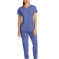 Women's 3-Pocket V-Neck Top - 702 - Ciel