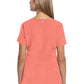 Women's 3-Pocket V-Neck Top - 702 - Coral Fusion