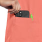 Women's 3-Pocket V-Neck Top - 702 - Coral Fusion