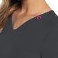 Women's 3-Pocket V-Neck Top - 702 - Pewter