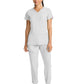 Women's 3-Pocket V-Neck Top - 702 - White