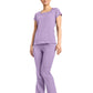 Women's 3-Pocket Square Neck Scrub Top - 704 - Digital Lavender