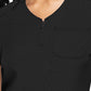 Women's 1-Pocket V-Neck Top - 705 - Black