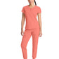 Women's 1-Pocket V-Neck Top - 705 - Coral Fusion