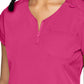 Women's 1-Pocket V-Neck Top - 705 - Pink Power