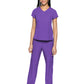 Women's 1-Pocket V-Neck Top - 705 - Purple Surge