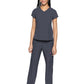 Women's 1-Pocket V-Neck Top - 705 - Pewter