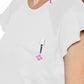 Women's 1-Pocket Lettuce-Edged Top - 706 - White