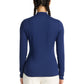 Women's Pocketless Mock Neck Underscrub Tee - 708 - Navy