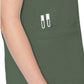 Women's 6-Pocket Raglan Sleeve Top - 7425 - Olive