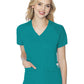 Women's 6-Pocket Raglan Sleeve Top - 7425 - Teal