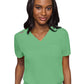 Women's 1-Pocket V-Neck Top - 7448 - Kiwi Lime