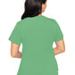 Women's 4-Pocket V-Neck Shirttail Top - 7459 - Kiwi Lime
