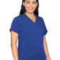 Women's 4-Pocket V-Neck Shirttail Top - 7459 - Royal