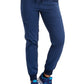 Women's 5-Pocket Rib-Knit Waistband Pant - 7710 - Navy