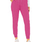 Women's 5-Pocket Rib-Knit Waistband Pant - 7710 - Raspberry Tart