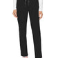 Women's 6-Pocket Jersey-Knit Waistband Pant - 7725 - Black